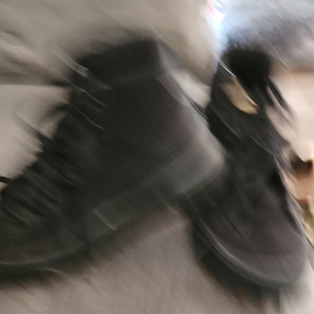 Womens Black High-Top Sneakers 9 US